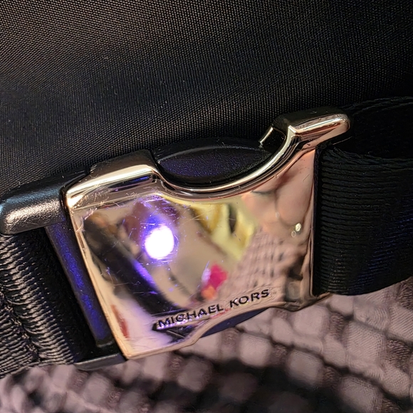 Michael Kors Black Studded Belt Bag - Picture 3 of 3